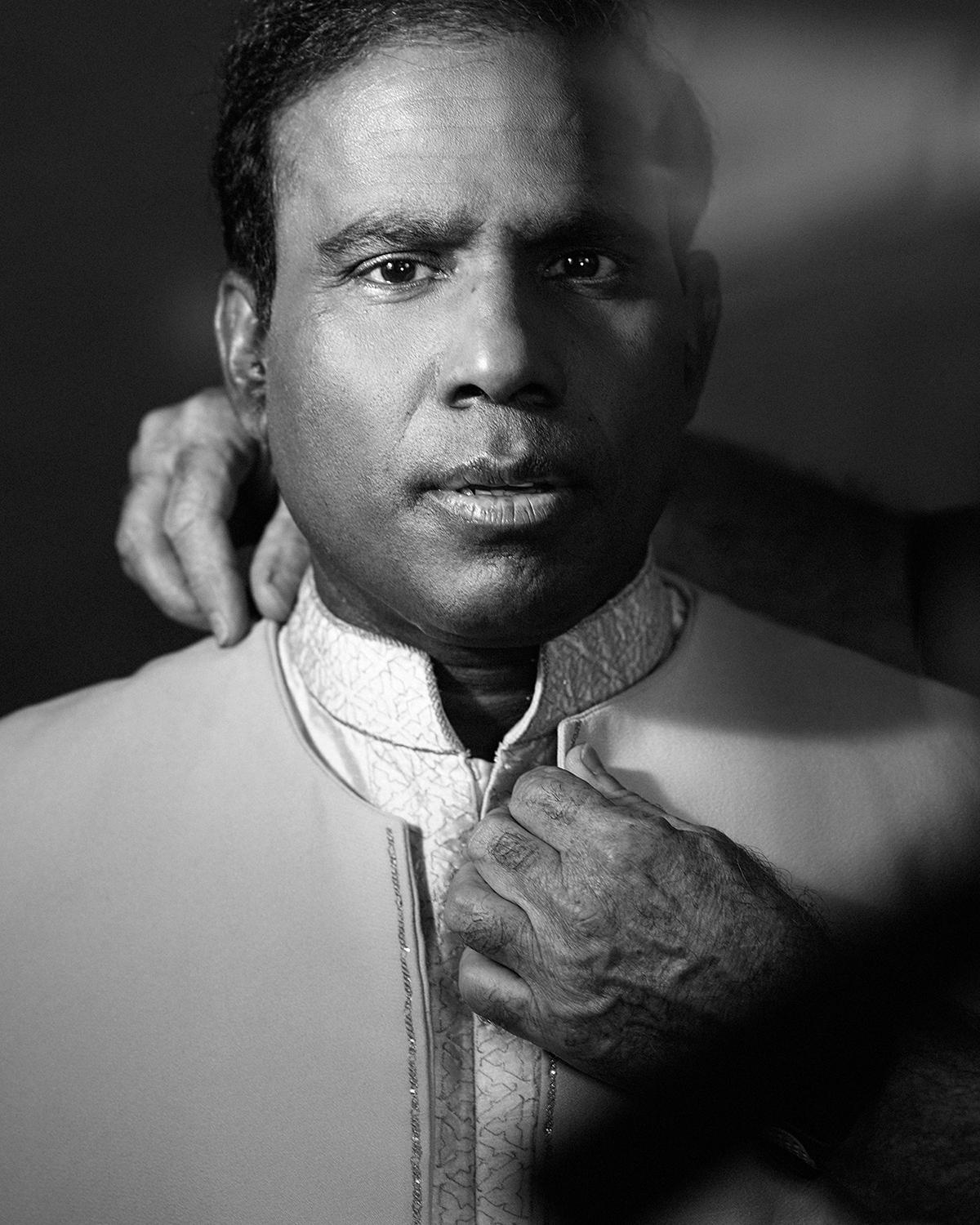 Dr. K.A. Paul black and white portrait